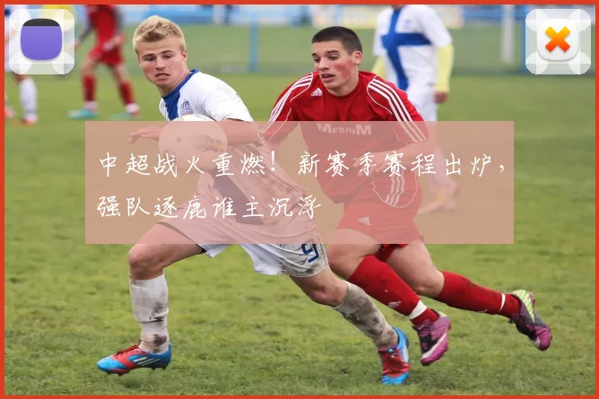 中超战火重燃！新赛季赛程出炉，强队逐鹿谁主沉浮